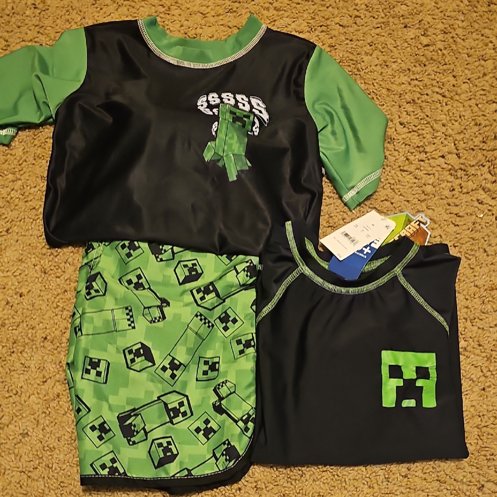 Kids Swim Set - Minecraft